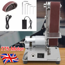 DIY Electric Mini Belt Sander Polishing Grinding Bench Machine 775 Motor NEW
