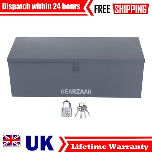 Metal tool box with lock - metal,