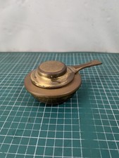 Vintage brass fondue pot - brass,