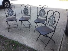 1 X Set(4) Wrought Iron