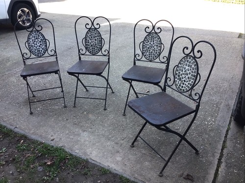 Set wrought iron - set(4),