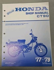 Honda CT90 Shop Owner's Manual