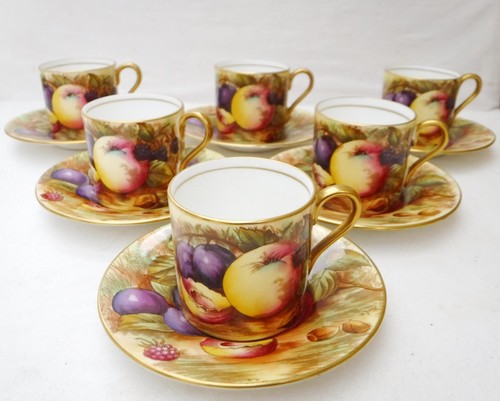 Aynsley 1930 orchard gold - orchard,