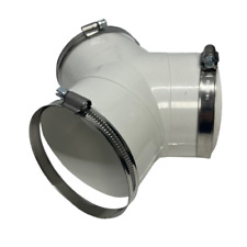 100mm Y Piece  4" PIPE PLASTIC