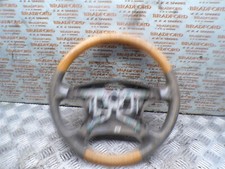 BFD077409 2007 TOYOTA HILUX 3.0 VIGO AUTO STEERING WHEEL WOOD LEATHER