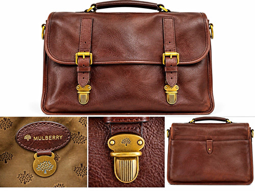 Vintage mulberry brown leather - vintage,