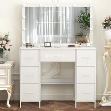 Large Dressing Table With LED