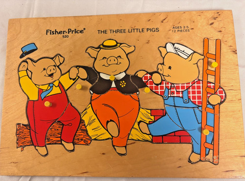 Fisher price the three pigs - fisher,