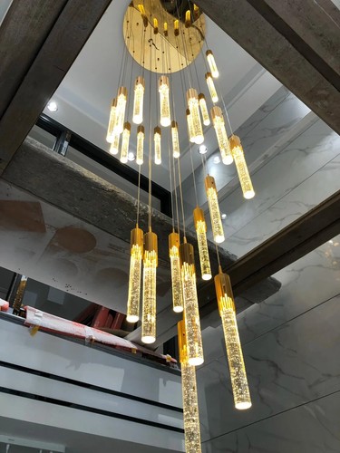 Modern long crystal led - modern,