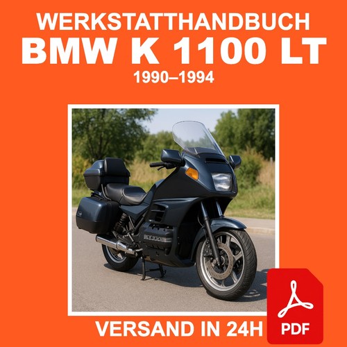 Workshop manual bmw 1100 lt - workshop,