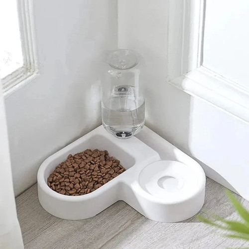 1pc pet food water bowl - pet,