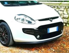 FIAT PUNTO EVO SOTTOPARAURTI SPLITTER ORIGINALE SAMURAI NERO OPACO IN GOMMA