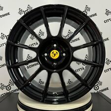 Dedicated Abarth 500 17" Alloy Wheels New Dedica Esseesse Yellow
