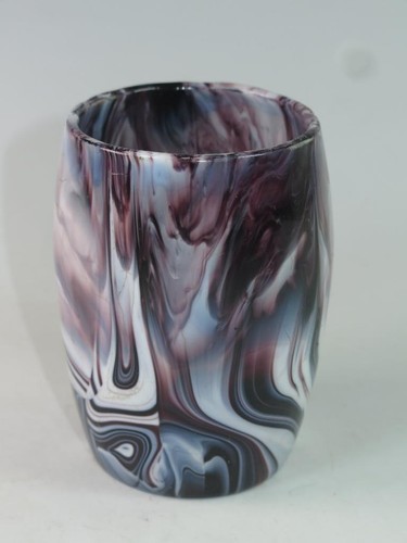 Vintage purple slag malachite - purple, slag/malachite