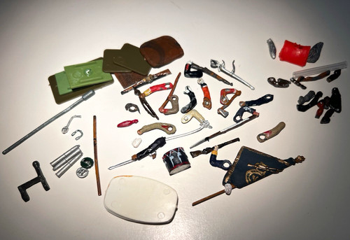 Painted lead plastic toy - &,