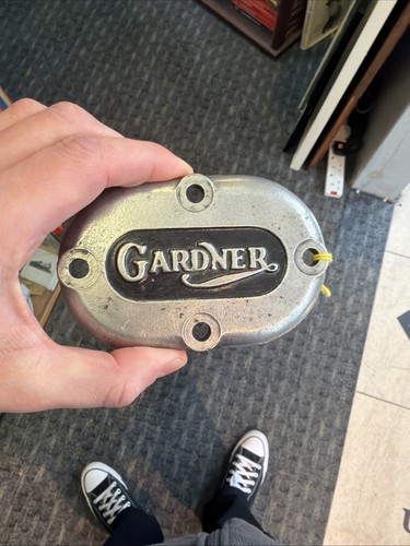 Gardner engine plate - engine,