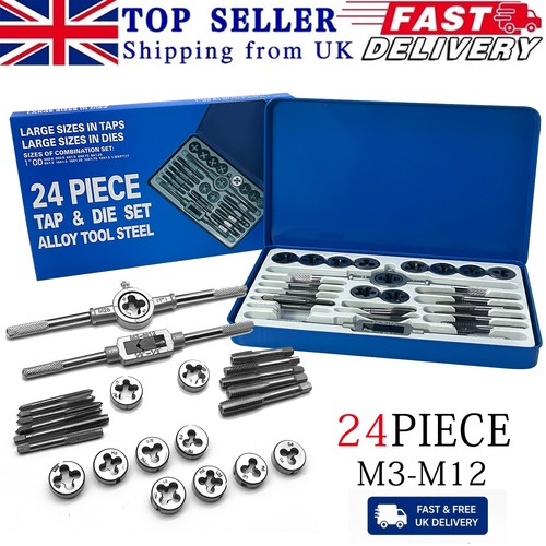 24pcs tap and die set - 24pcs,