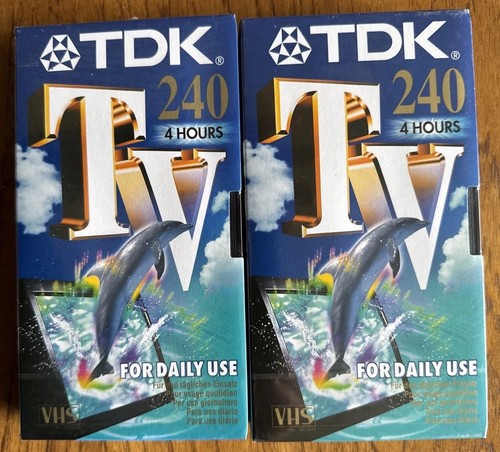 Tdk vhs blank - vhs, video