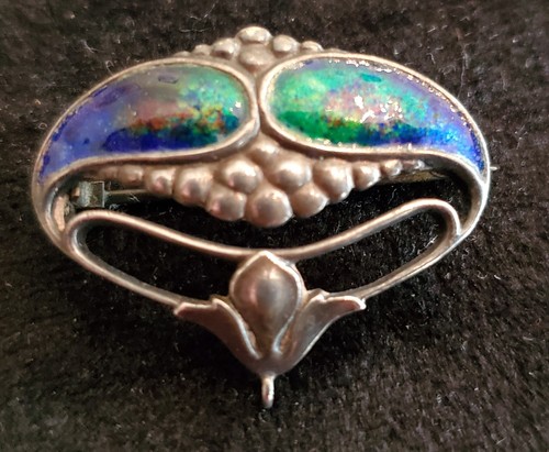Antique silver blue - antique, green