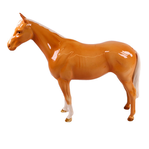 Beswick horse palomino - horse,