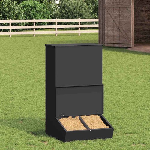 Pig feeder black 51 x - feeder,