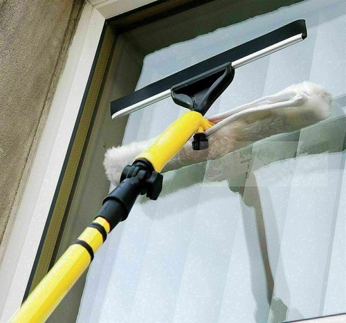 Extendable telescopic squeegee - extendable,