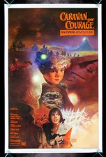 CARAVAN OF COURAGE * AN EWOK ADVENTURE CineMasterpieces STAR WARS MOVIE POSTER