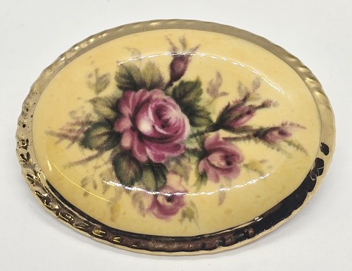 Vintage brooch aynsley roses - aynsley,