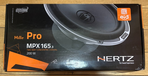 Hertz mpx165 mille pro - mpx165.3,