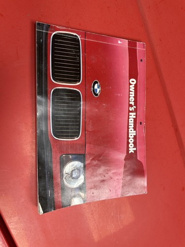 Bmw owners handbook user - bmw,
