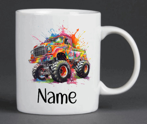Monster truck paint - paint, splash