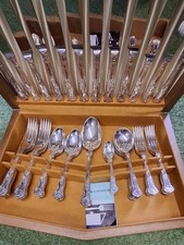 Silver plated Kings pattern