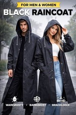 Unisex Outdoor Long Raincoat