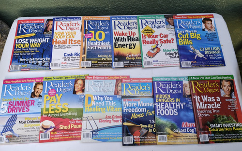 Readers digest magazines 2003 - readers,