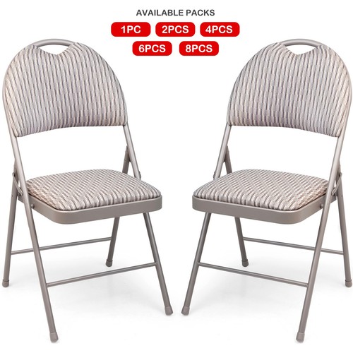 Metal folding chair high - folding,