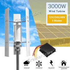 3kw 12v 24v - vertical, axis