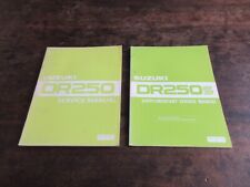 Suzuki DR250 DR250S 1982 Shop Repair Manual Workshop Manual Manuel
