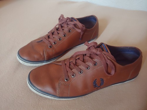 Fred perry mens brown leather - perry,
