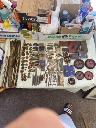 Vintage meccano joblot - vintage,