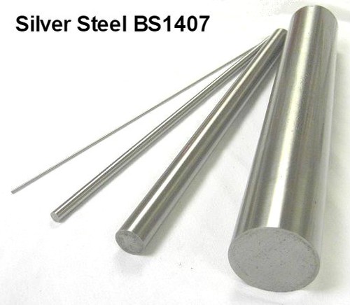Metric silver steel round bar - metric,