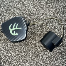 Burris Oracle X Scope Caps 3D Printed with Carbon Fiber Effects W/Green  Antler 