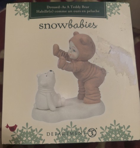 Snowbabies dressed teddy - dressed, a