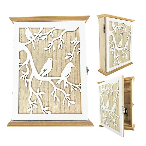 Wooden key cabinet - wooden, cabinet,