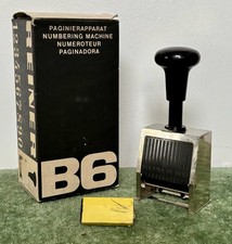 REINER B6 AUTOMATIC NUMBERING