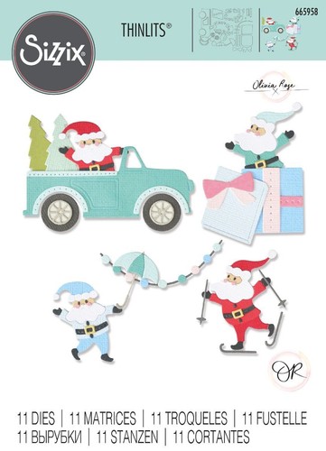 Sizzix santa activities car - santa,