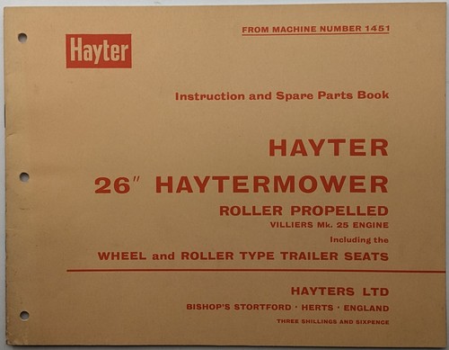 Original hayter - hayter, 26"