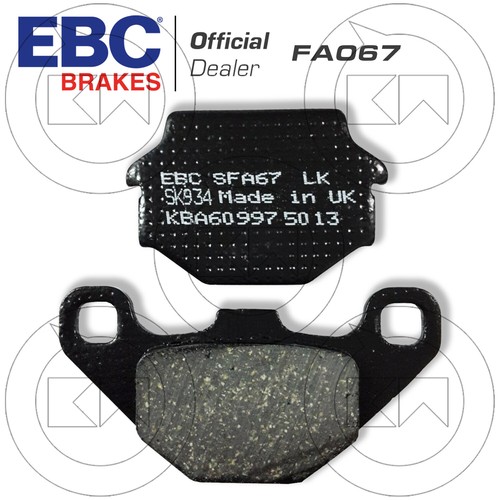 Brake pads ebc rear - brake,