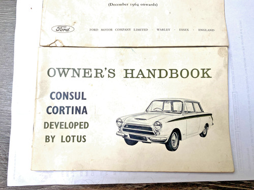Lotus cortina handbook - lotus, mk