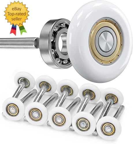 Nylon garage door rollers - rollers, 10