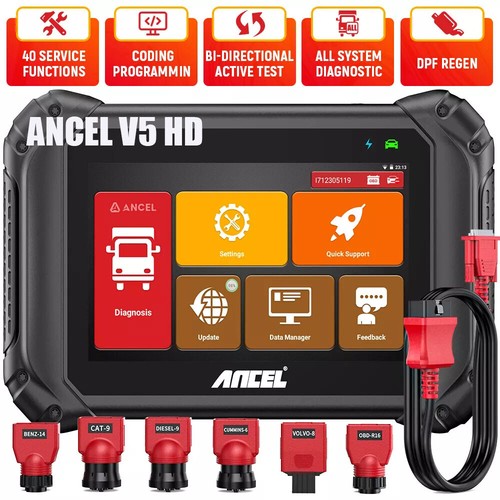 Ancel obd2 all - system, scanner